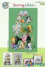 Soda SO-G122 Sewing Cats
