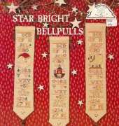 Homespun Elegance 134 - Starbright Bell Pulls by Sandra Sullivan