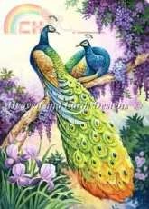 HAED HAEALG102 Peacocks Perch by Alexandra Gavrilova