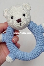 Tilly Some - Natalya Birina - Teddy Bear Rattle - English