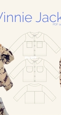 Elle Stitch - Winnie jacket - Sizes 4-34