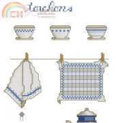 ADA  TORCHONS A CARREAUX