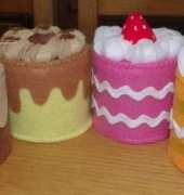 Felt cake