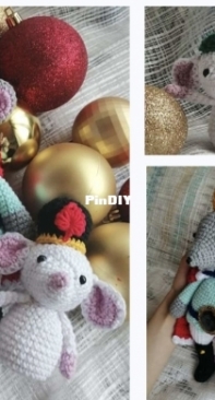 Va de Amigurumis - Damaris - King of Mice - El Rey de los Ratones - Spanish