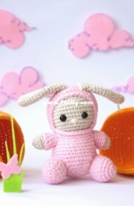 Roxys Crochet- Baby Bunny with Carrot-Bed - Free