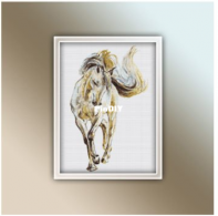 Light Unicorn Designs - White Horse