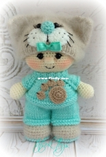 Tatsok Toys - Tatyana/Tatiana Sokolova - Baby in Cat Costume - Russian - Free