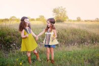 Violette Fields Threads - Camille Top and Dress - Sizes 2y-10y
