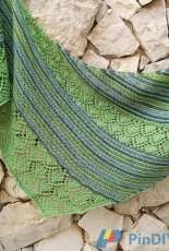 Afetos Shawl by Cartucha Knits - English, Portuguese - Free