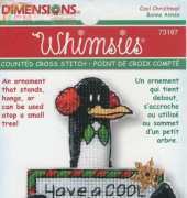 Dimensions 73187 Whimsies - Cool Chirstmas!