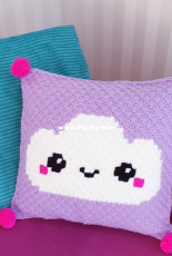Hobbii Design - Super Cute Design - Jennifer Santos - Kawaii Cloud Pillow - Dutch - Free
