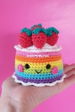 Super Cute Design - Jennifer Santos - Kawaii Rainbow Cake - Free