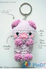 Tarturumies - Maria Bernadette Pozzi -  Keychain Buta - Free Spanish
