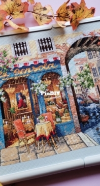 Dimensions 70-35306 Charming Waterway. Finished