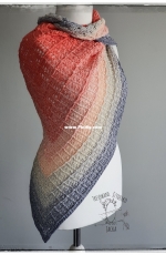 Jacek Tresowane Szydelko - Esme Shawl - English and Polish