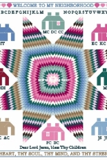 Karen Coats - Neighborhood Star Quilt, 2006 - 123Stitch FREE