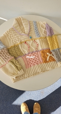 Puzzle sweater by morae knit