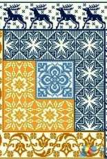 Gracewood Stitches - Log Cabin - Winter