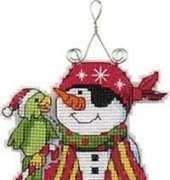 Dimensions Whimsies 73412 Pirate Snowman XSD