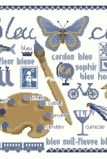 Margot - Marie Coeur 4279 - Bleu Ciel Sampler XSD