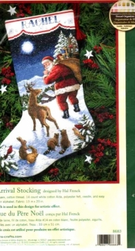 Dimensions 8683 Santas Arrival Stocking XSD