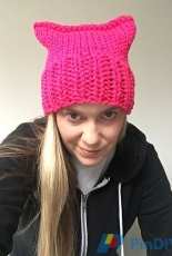 Pink Pussy Hat Project by Jen Geigley-Free