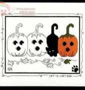 Calico Crossroads Kats by Kelly - Cat - O - Lantern