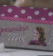 Les Brodeuses Parisiennes Vintage - Porte-Chequier Marilyn