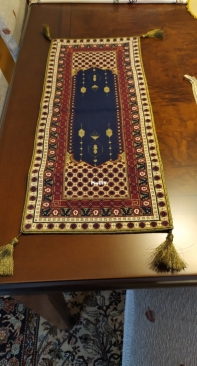 Cross stitch runner