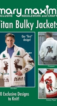 Mary Maxim 15468 Titan Bulky Jackets