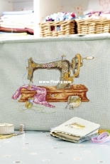 Vintage Sewing by Maria Diaz from Cross Stitch Collection 245