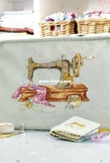 Vintage Sewing by Maria Diaz from Cross Stitch Collection 245