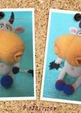 Crochet toy calf