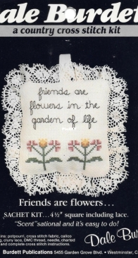 Burdett Publications - CK177 – Friends are Flowers by Dale Burdett