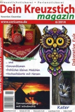 Dein Kreuzstich Magazin Issue 6 November - December-2014 - German