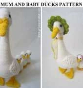 Denizmum- Ulku Akçam - Mum and baby ducks