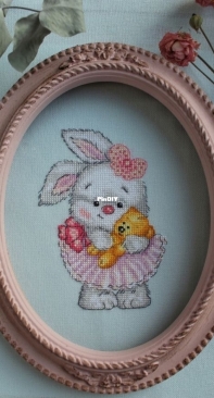 Bunny with a bear by Albina Ahmetgalieva XSD