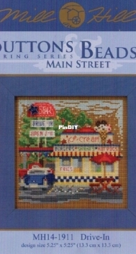Mill Hill - Buttons & Beads Spring Series - Main Street MH14-1911 Drive-In XSD