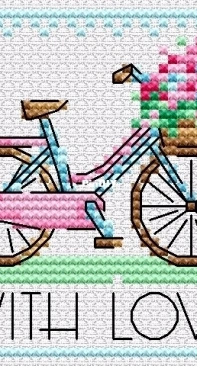Floral Bicycle by Durene Jones - Free