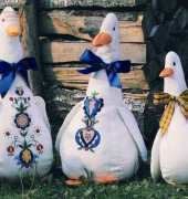 Goose Family from Unknow Italian Magazine