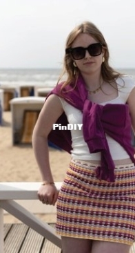 Durable Yarn – Simones Striped Skirt – Free