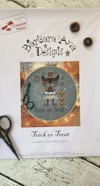 Creative Poppy - Barbara Ana Designs BAN310-102021 Trick or Treat PCS