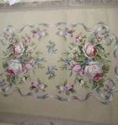 Rug with flowers
