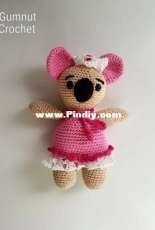 Gumnut Crochet Designs from Aus - Koala Bear - Free
