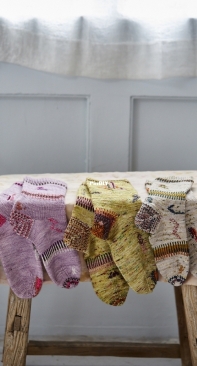 Fabulous Mock Darned Socks by Emma Brace-Free