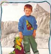 Dino toy & sweater