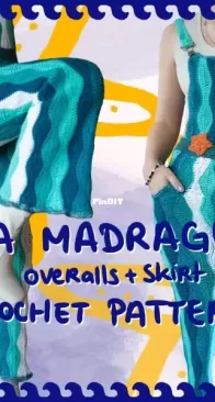 La Madrague Overalls & Skirt - Iriecchis Patterns - English
