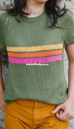 That 70s Stripe Tee by ChiWei Ranck