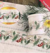 Cherries N Blossoms from The Cross Stitcher April 1996