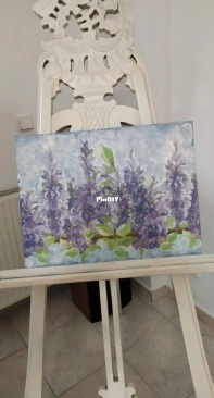 Decoupage and painting